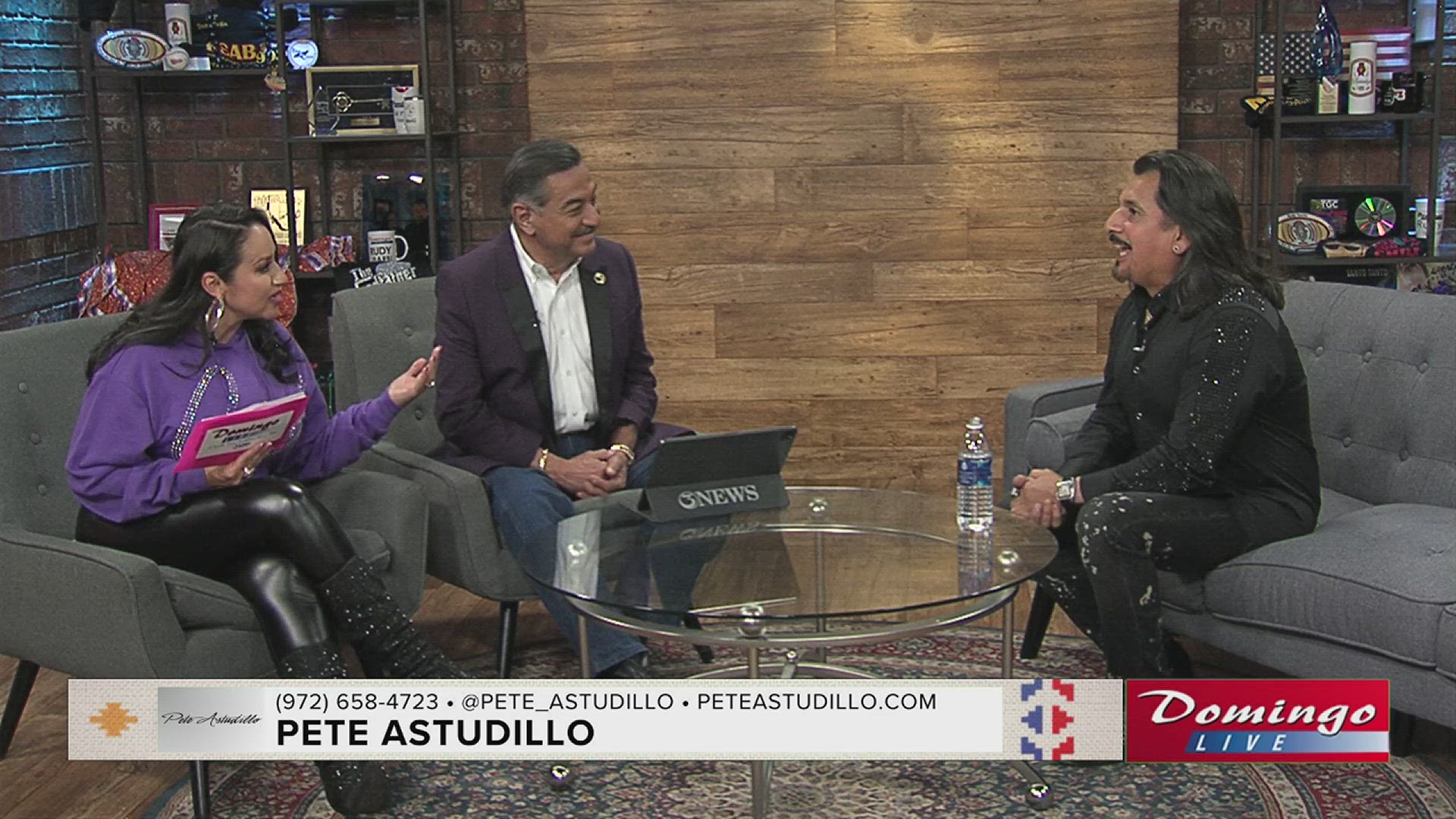 Pete Astudillo joined us on Domingo Live to discuss how his upcoming single pays homage to his parents' roots and musical influences.