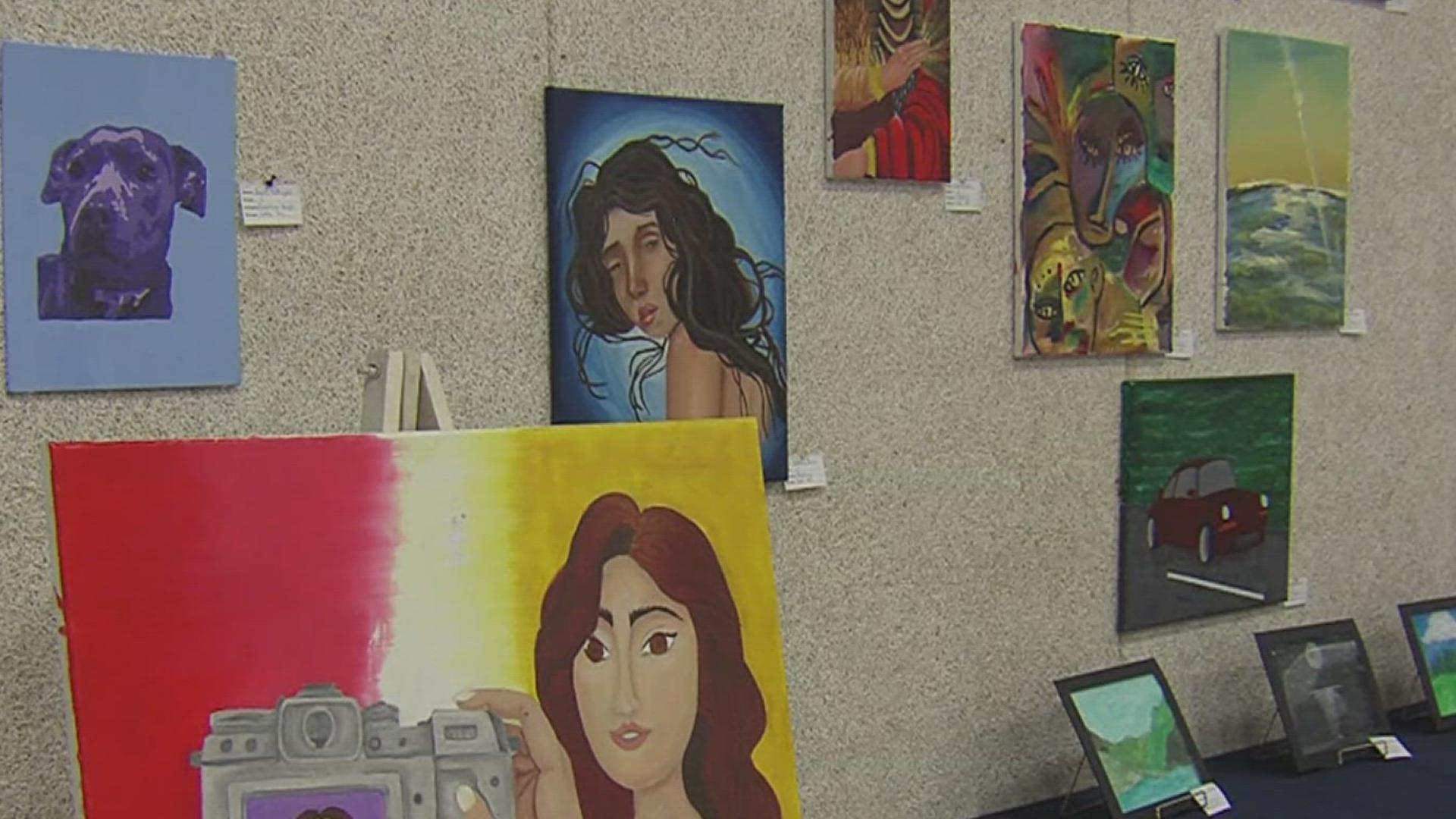 The event allows students from all catholic schools in the diocese to cultivate a unique voice by submitting their art.
