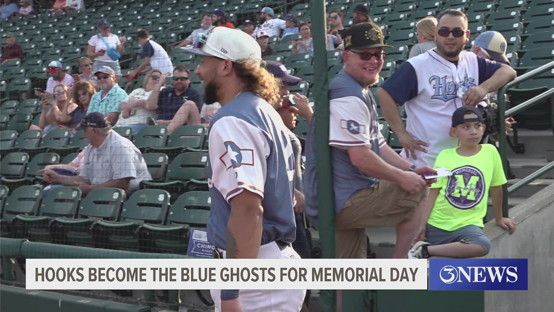The Blue Ghosts lost, 17-4, to the Arkansas Travelers on Friday night at Whataburger Field.