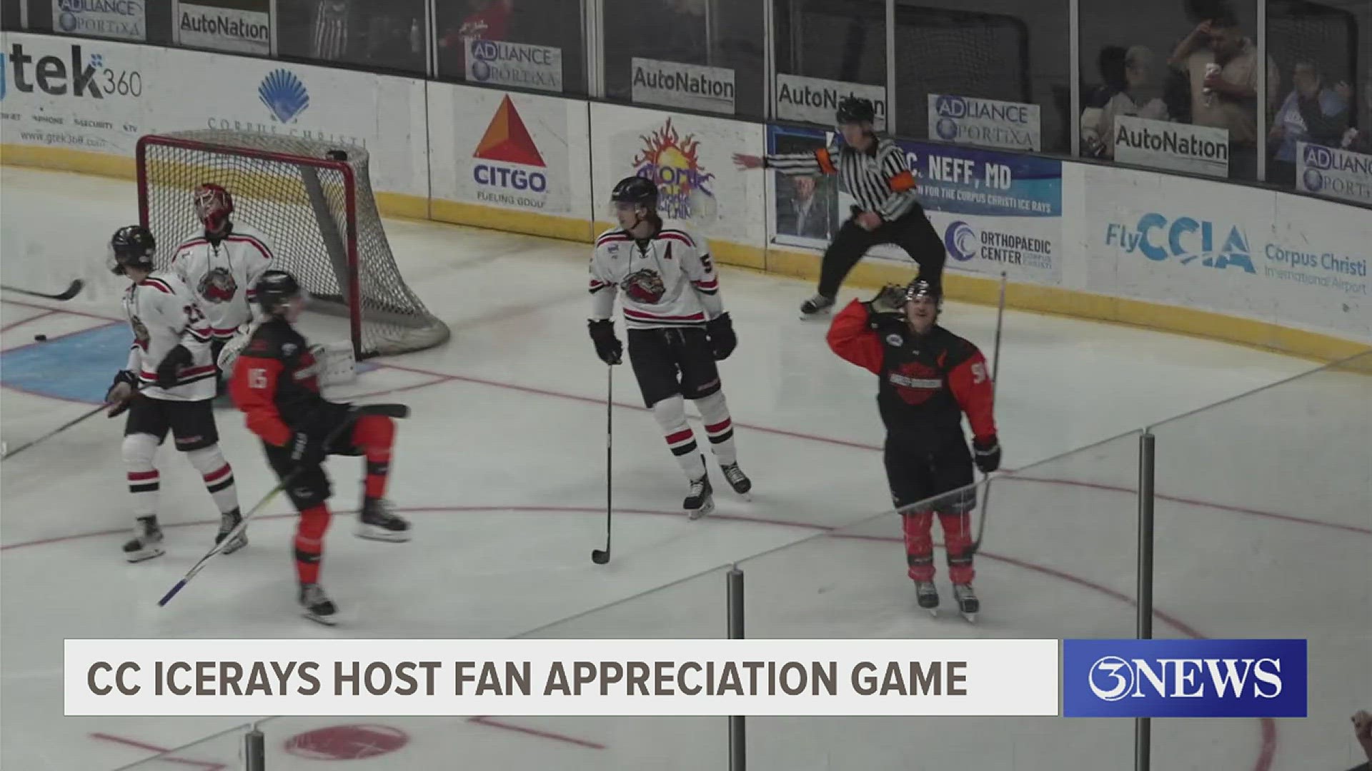IceRays Head Coach Sylvain Cloutier explained that fans give the team a boost at home.