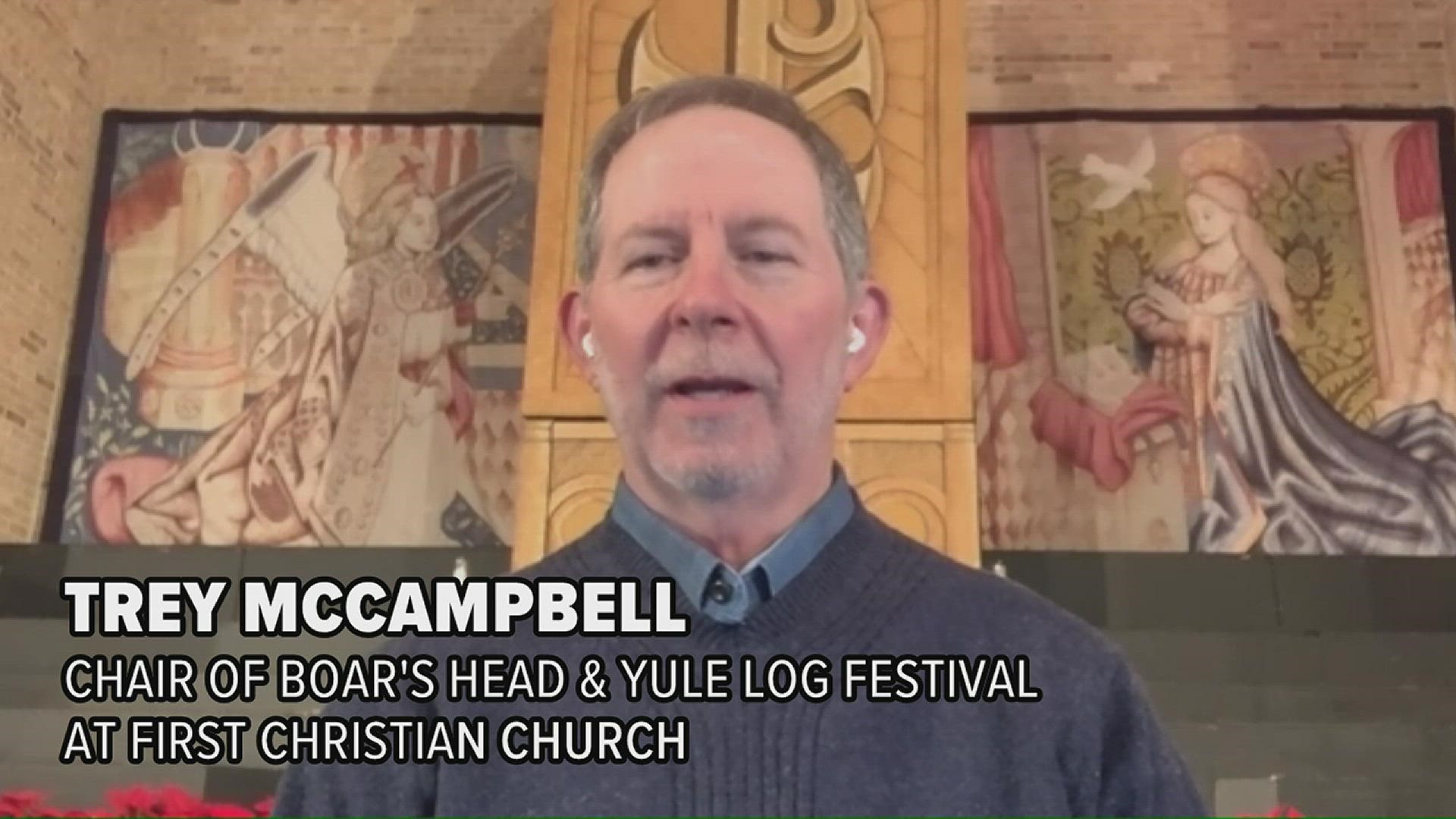 Chair of the Boar's Head & Yule Log Festival Trey McCampbell joined Domingo Live to tell the fantastical and poignant story of the festival's origins.
