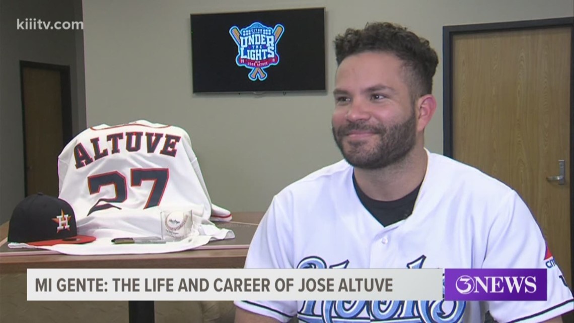 Jose Altuve says returning to Corpus Christi brings back memories