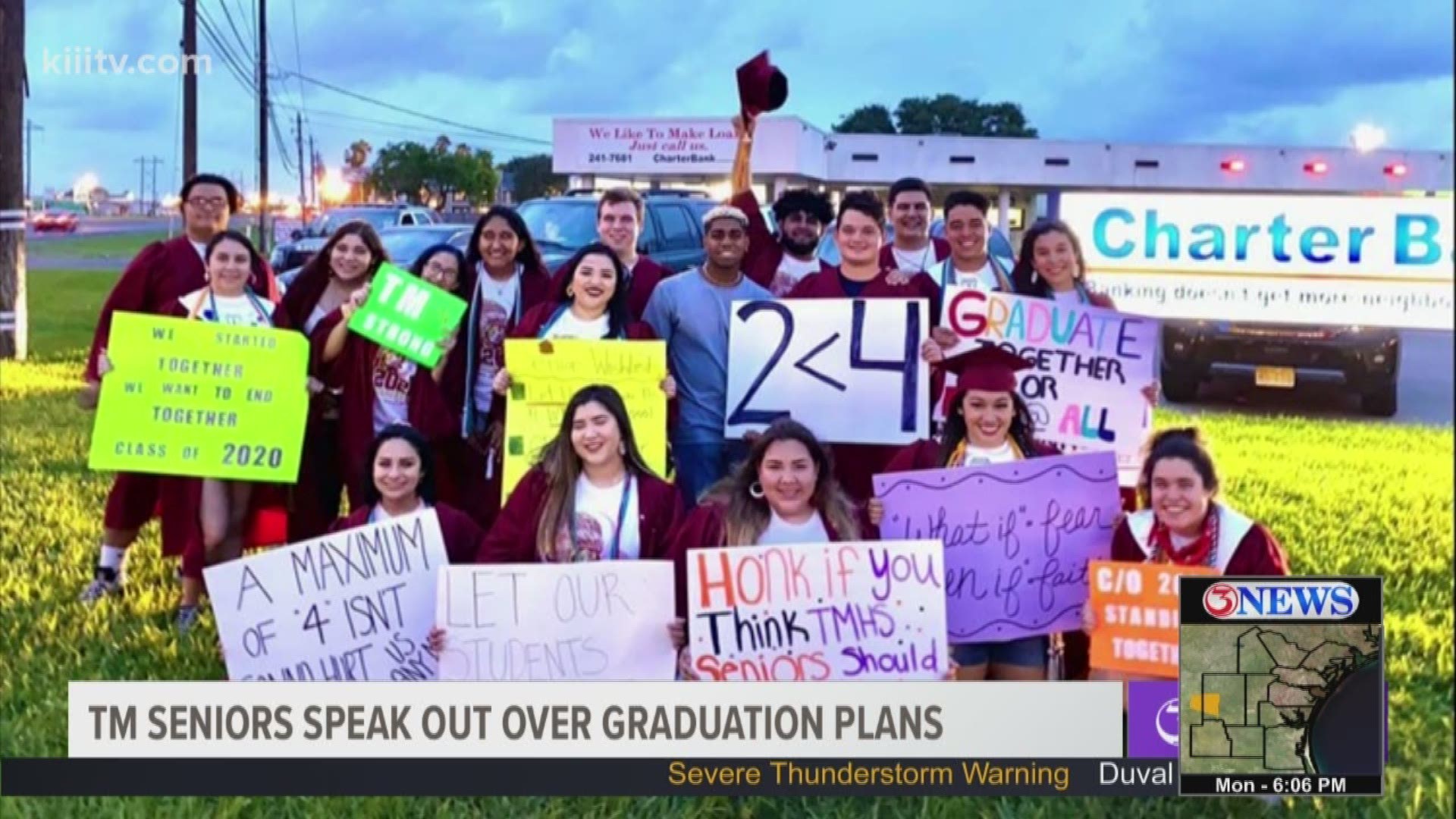 Students said they want a chance to graduate with their entire class, and many said they have more than two people who have impacted their lives over the years.