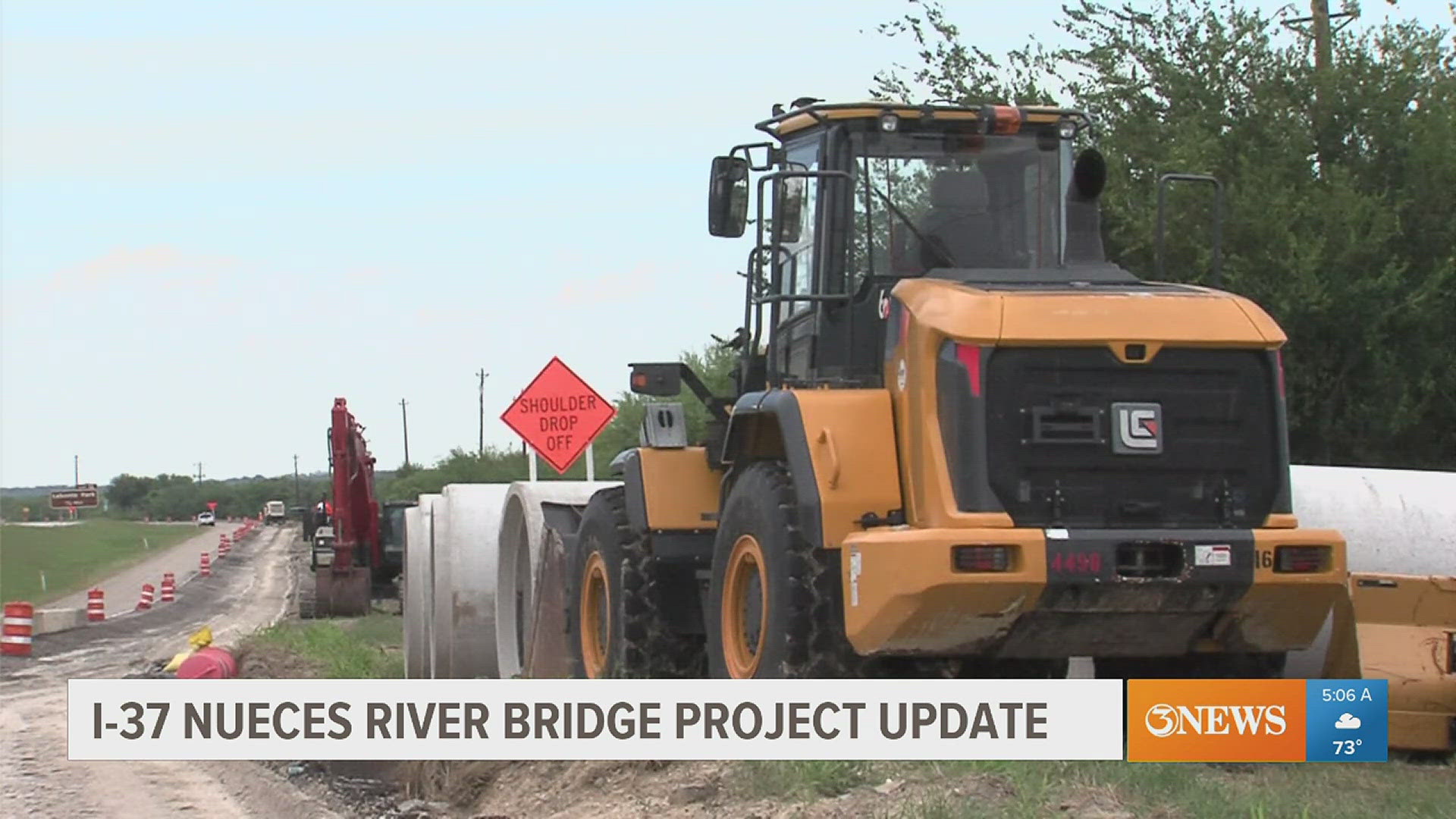 The next phase of the Interstate-37 Nueces River Bridge reconstruction project begins Monday night. Please find an alternate route to avoid delays.