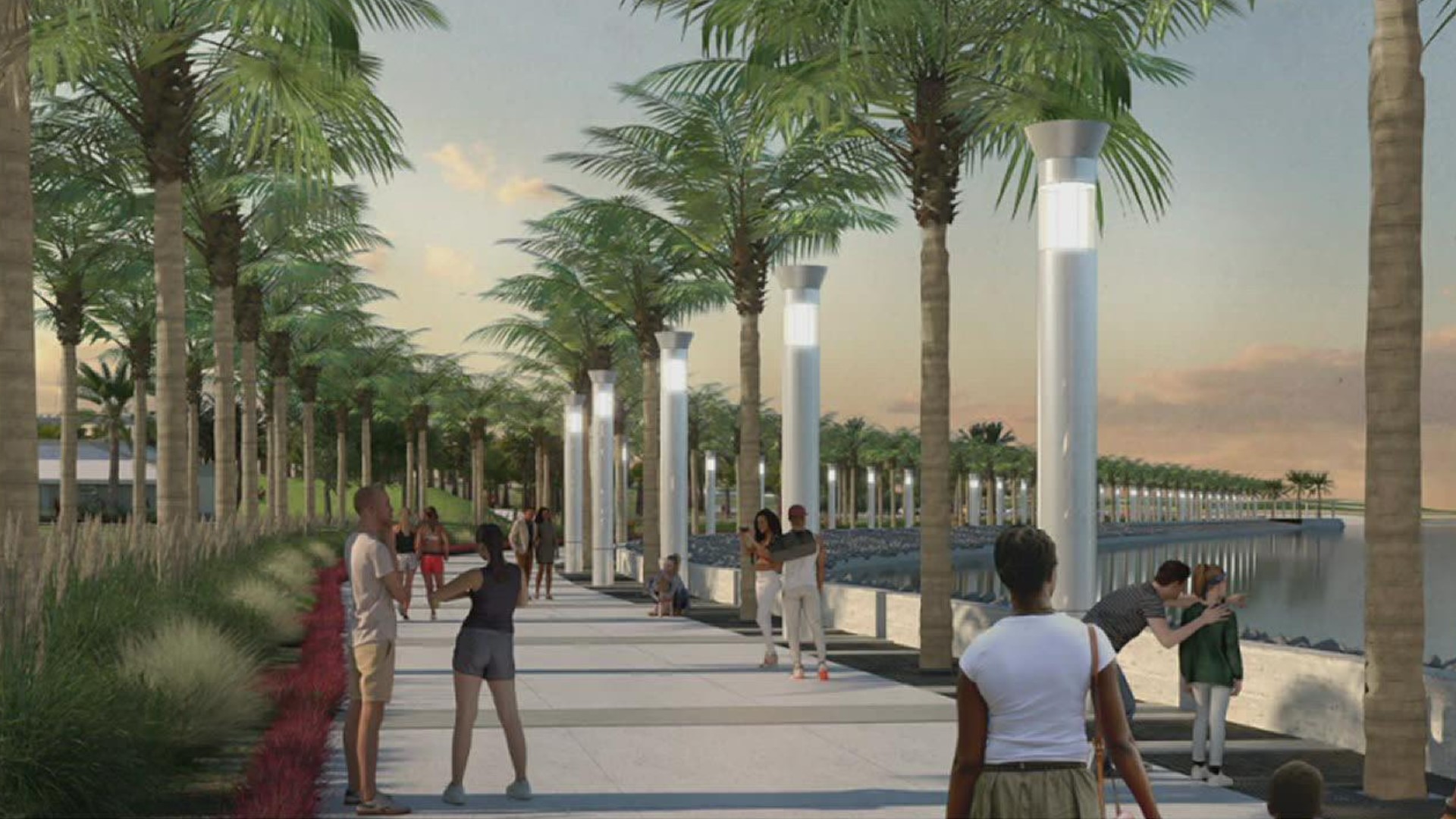 The pier was just the beginning of the vision in place for Cole Park.