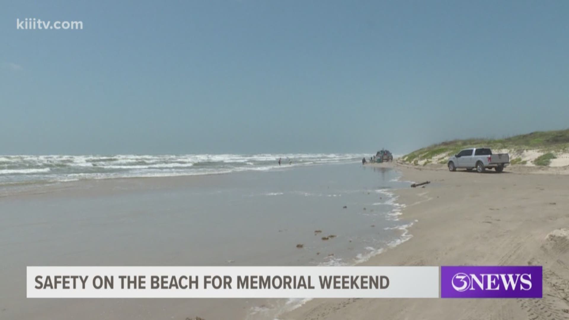 Many Coastal Bend tourists and residents alike will hit the beaches this Memorial Day weekend, and officials want to make sure everyone plays it safe.
