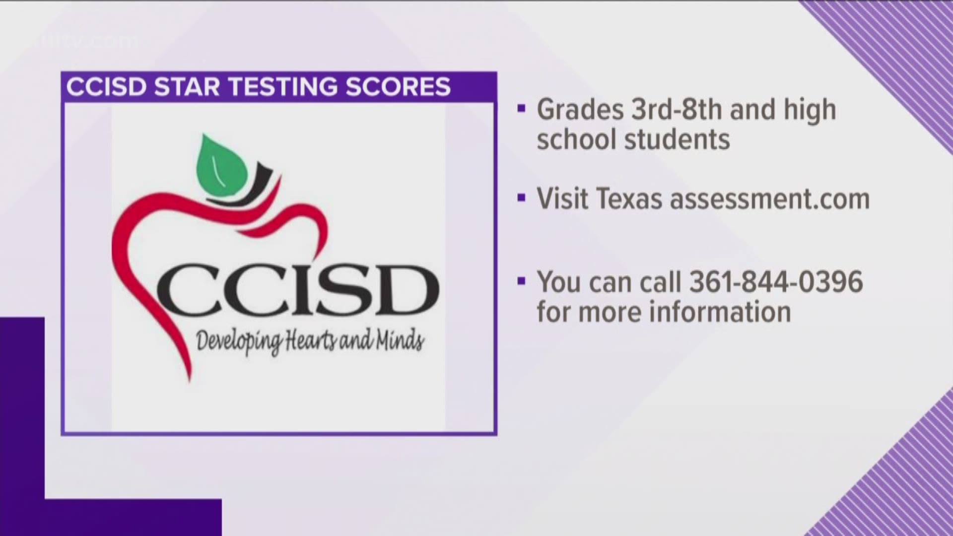 CCISD STAAR testing results available online