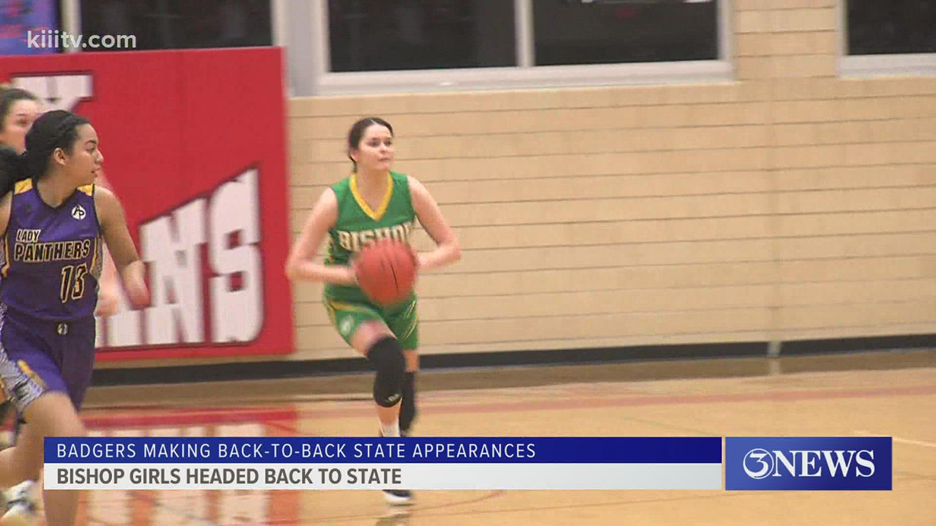 The Lady Badgers will get their first trip to the Alamodome after COVID forced a change to the state schedule last year.