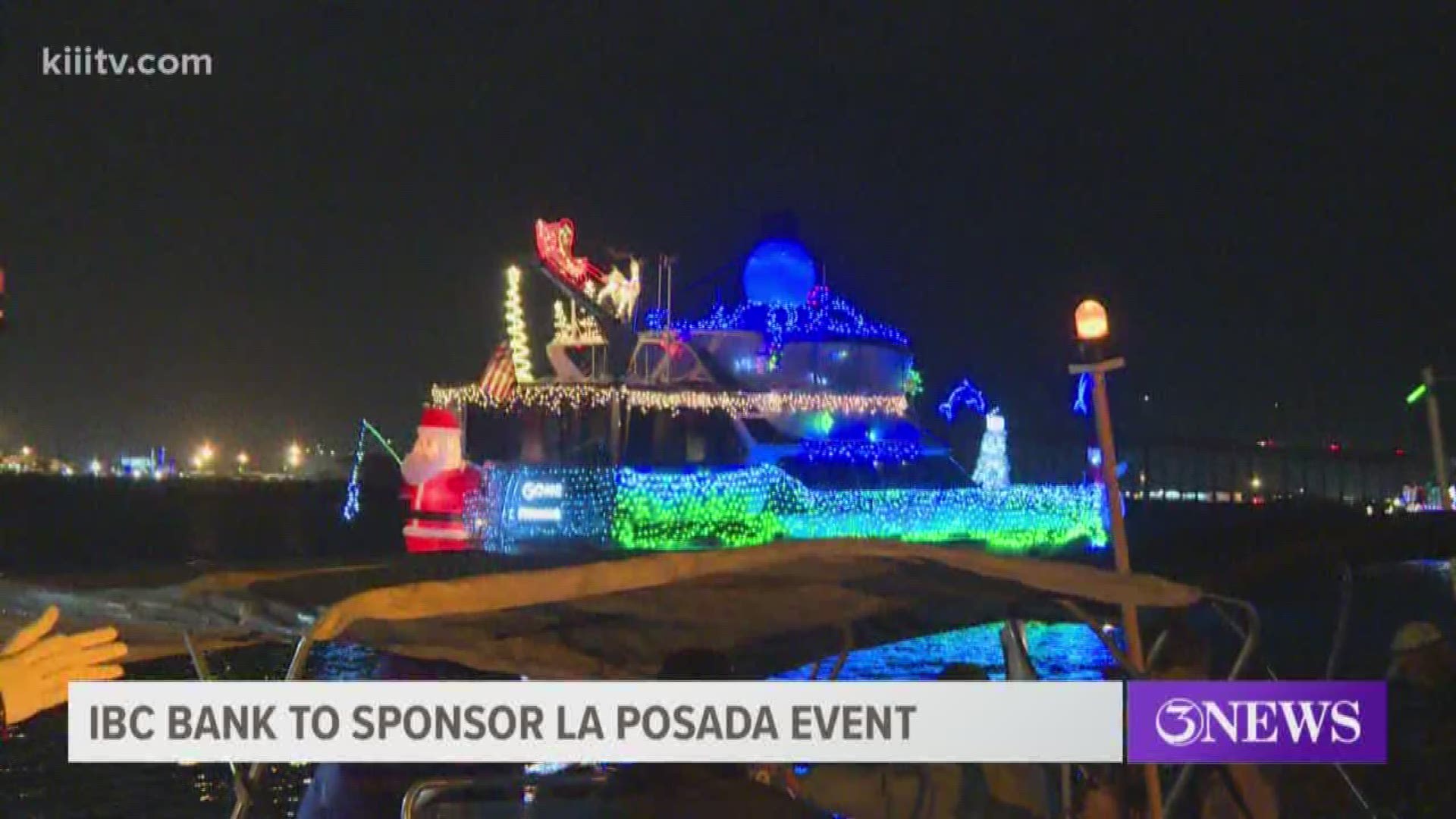 For the first time, there will be a signature sponsor for the annual La Posada Lighted Boat Parade on Padre Island.