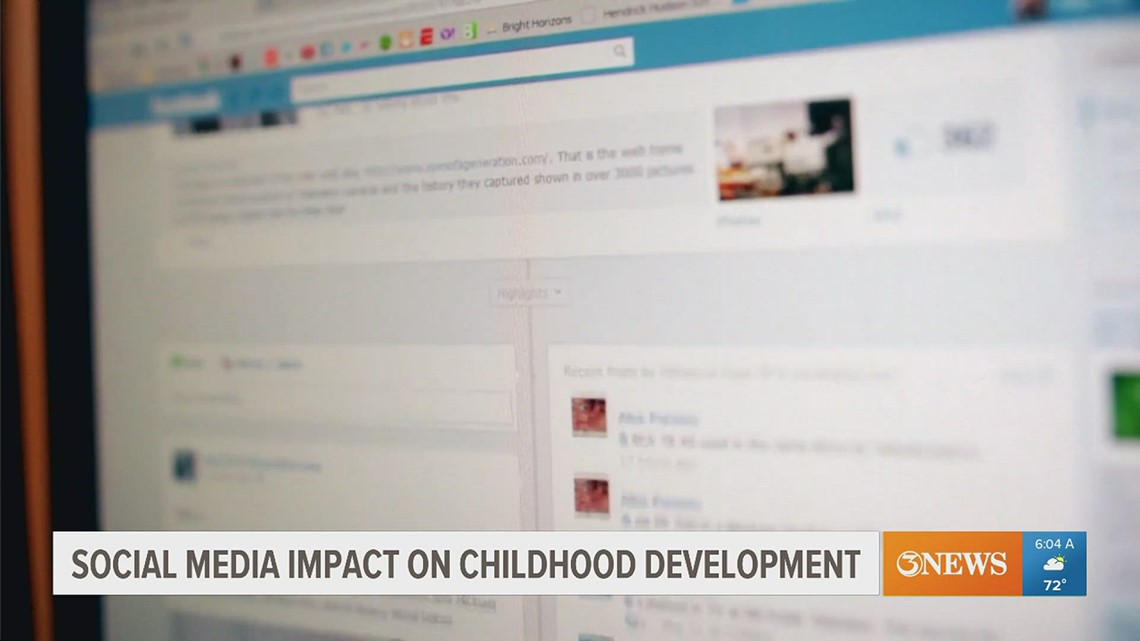 How is social media impacting childhood development?