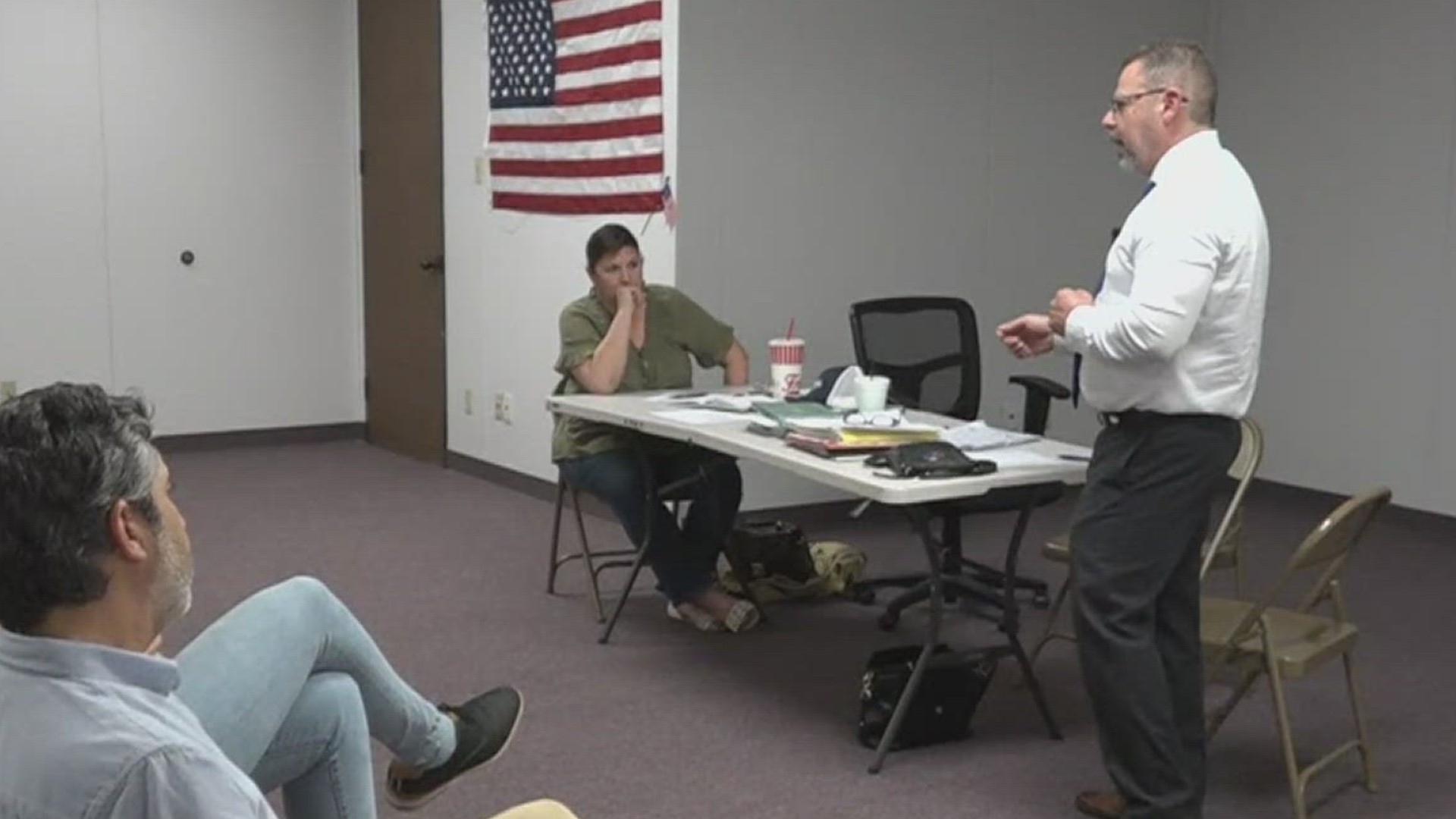 The Coastal Bend Tejano Democrats held an open discussion Tuesday night with Solomon Ortiz Jr. and Corpus Christi Dist. 3 Councilman Roland Barrera.