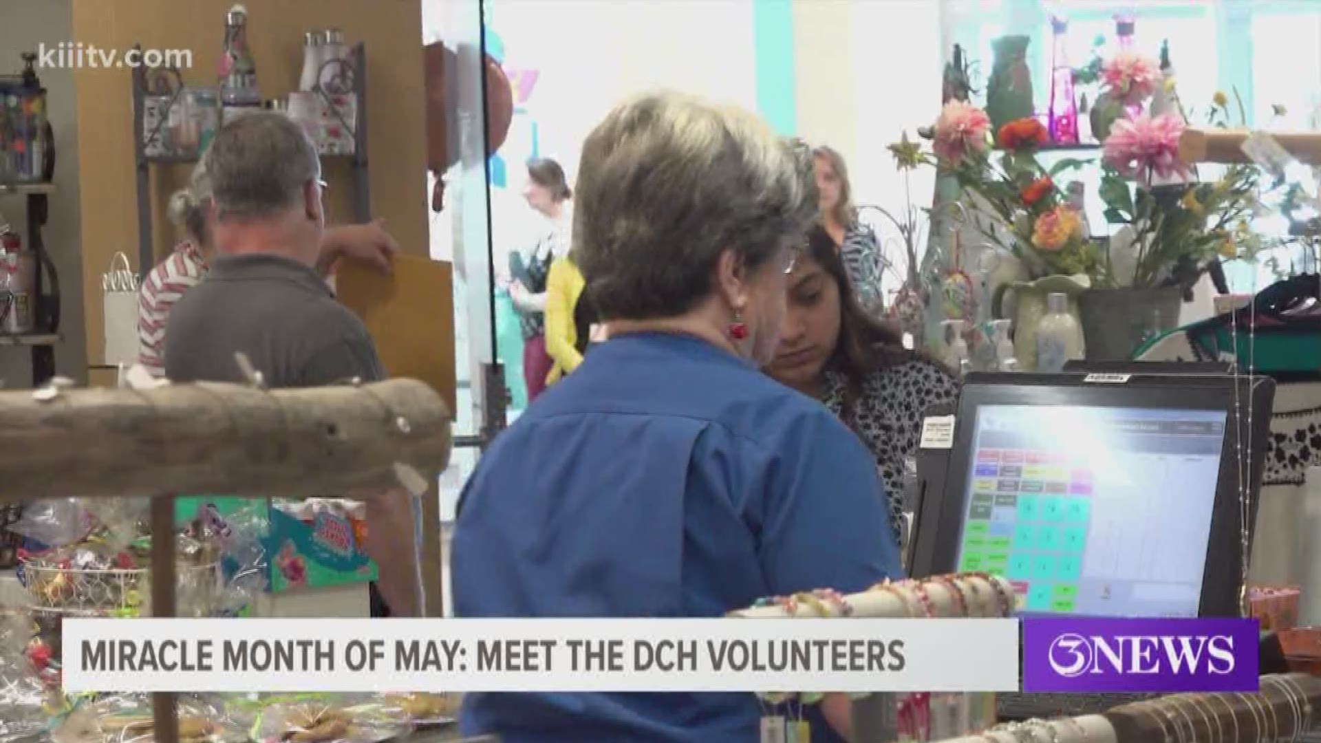 During the Miracle Month of May, 3News aims to show you the work that is being done at Driscoll Children's Hospital. Much of that work cannot be done without the help of volunteers who make a real difference.