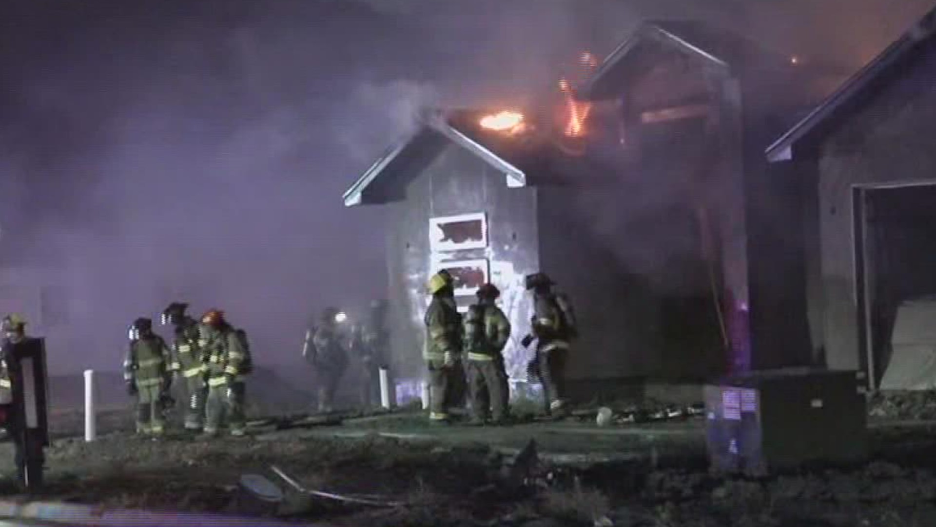 A house in London caught on fire early Monday morning, but was put out. No injuries were reported.