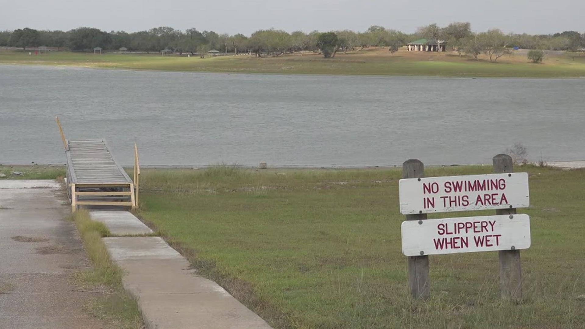 H-E-B donated $3,500 to help provide Mathis residents with life jackets.