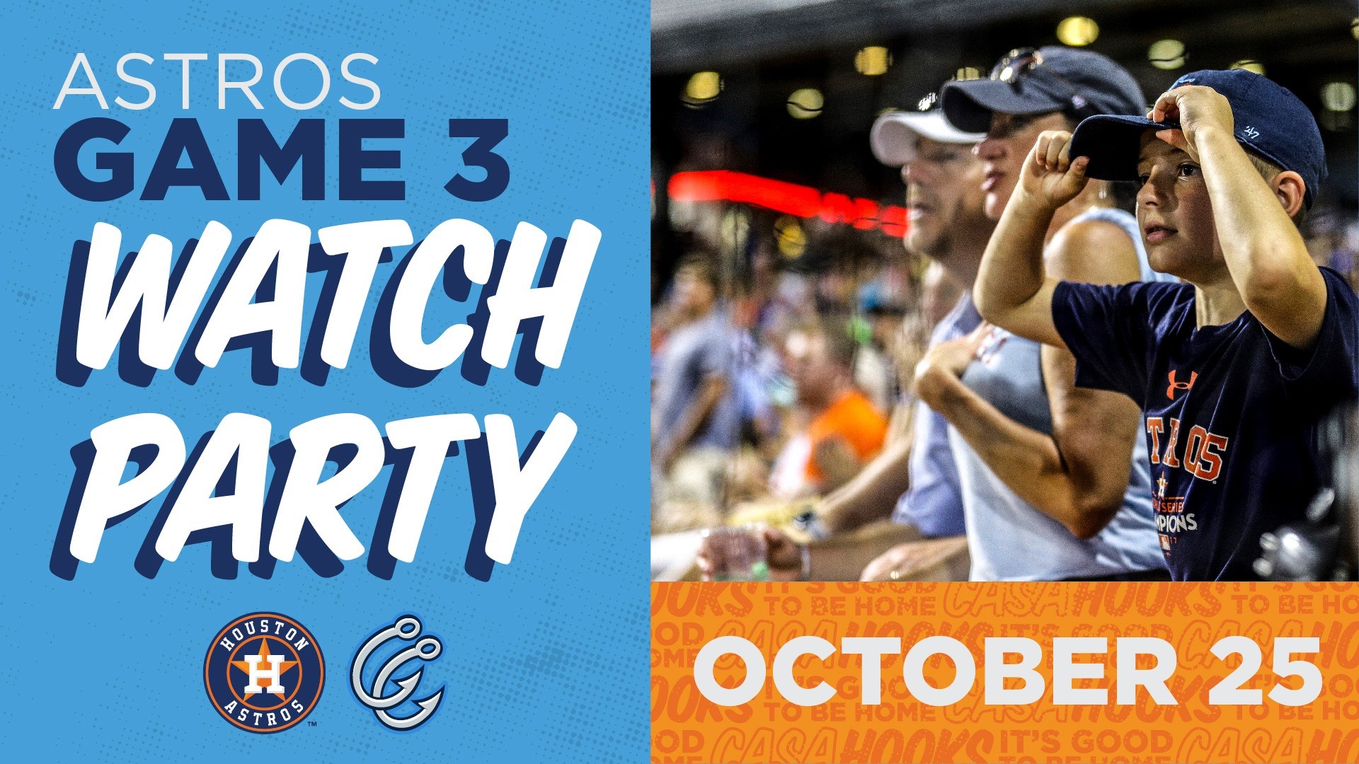 Corpus Christi Hooks will host Game 3 watch party at Whataburger Field