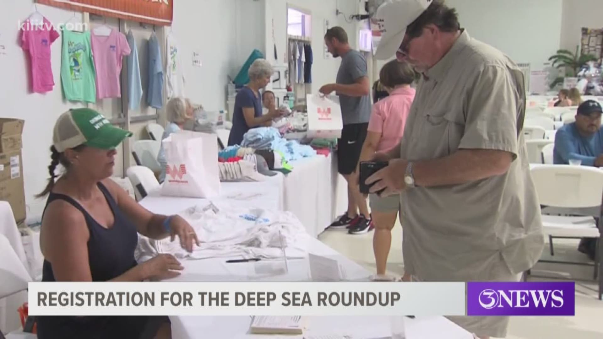 Thursday was registration day for the 84th Deep Sea Roundup! The Texas Gulf Coast's longest running deep sea fishing tournament begins on Friday and will last through the weekend.