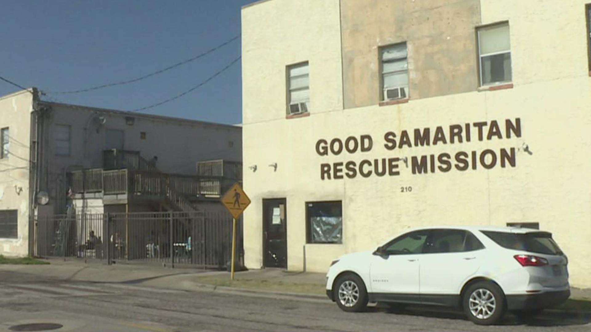 Despite the heat, the spirits of residents at Good Samaritan Rescue Mission remain high as temperatures rise.