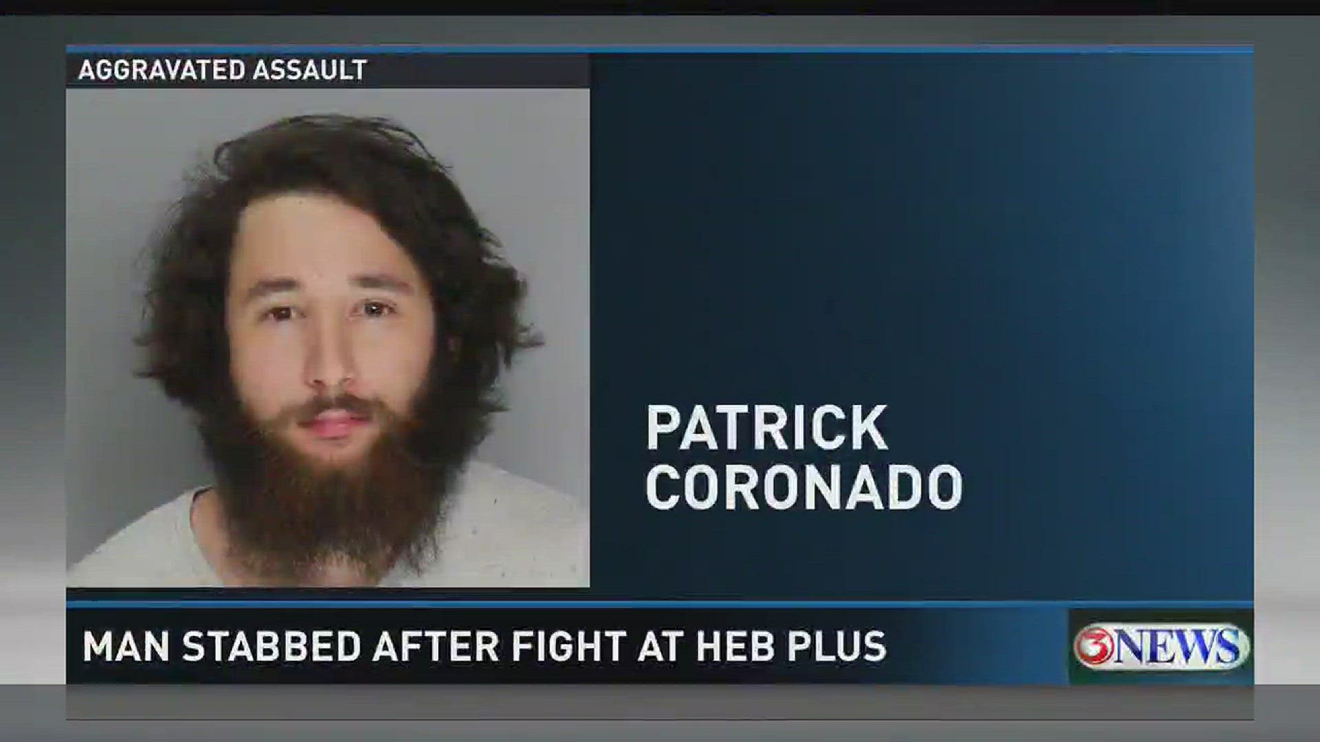 A 21-year-old man is facing charges of aggravated assault after police say he stabbed a man around midnight at the HEB Plus on Saratoga Boulevard.