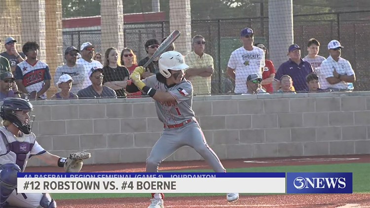 H.S. Baseball Region Semis: Robstown drops opener to Boerne; other scores