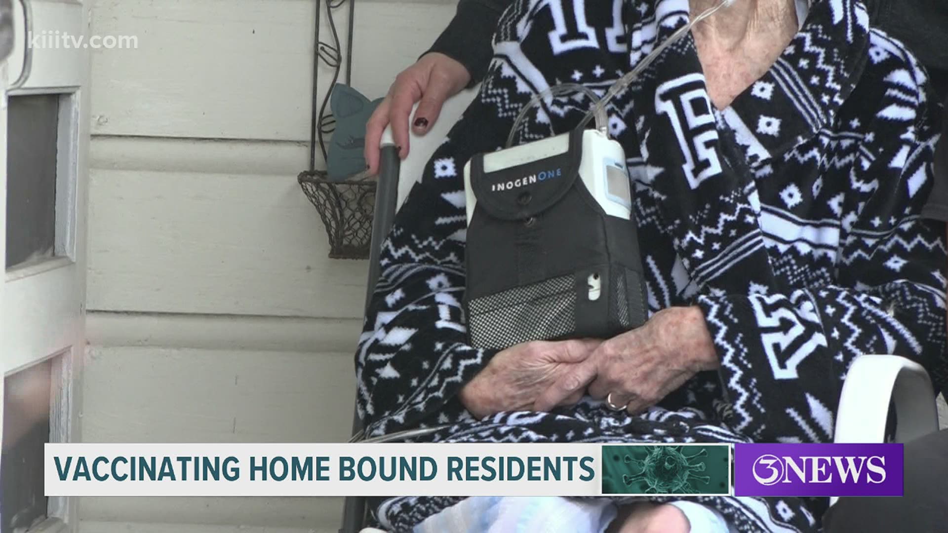 Corpus Christi Fire Chief Robert Rocha said there will be a hotline set up in the near future for homebound seniors to call and secure a vaccine.