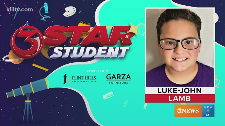 3 Star Student: Luke-John