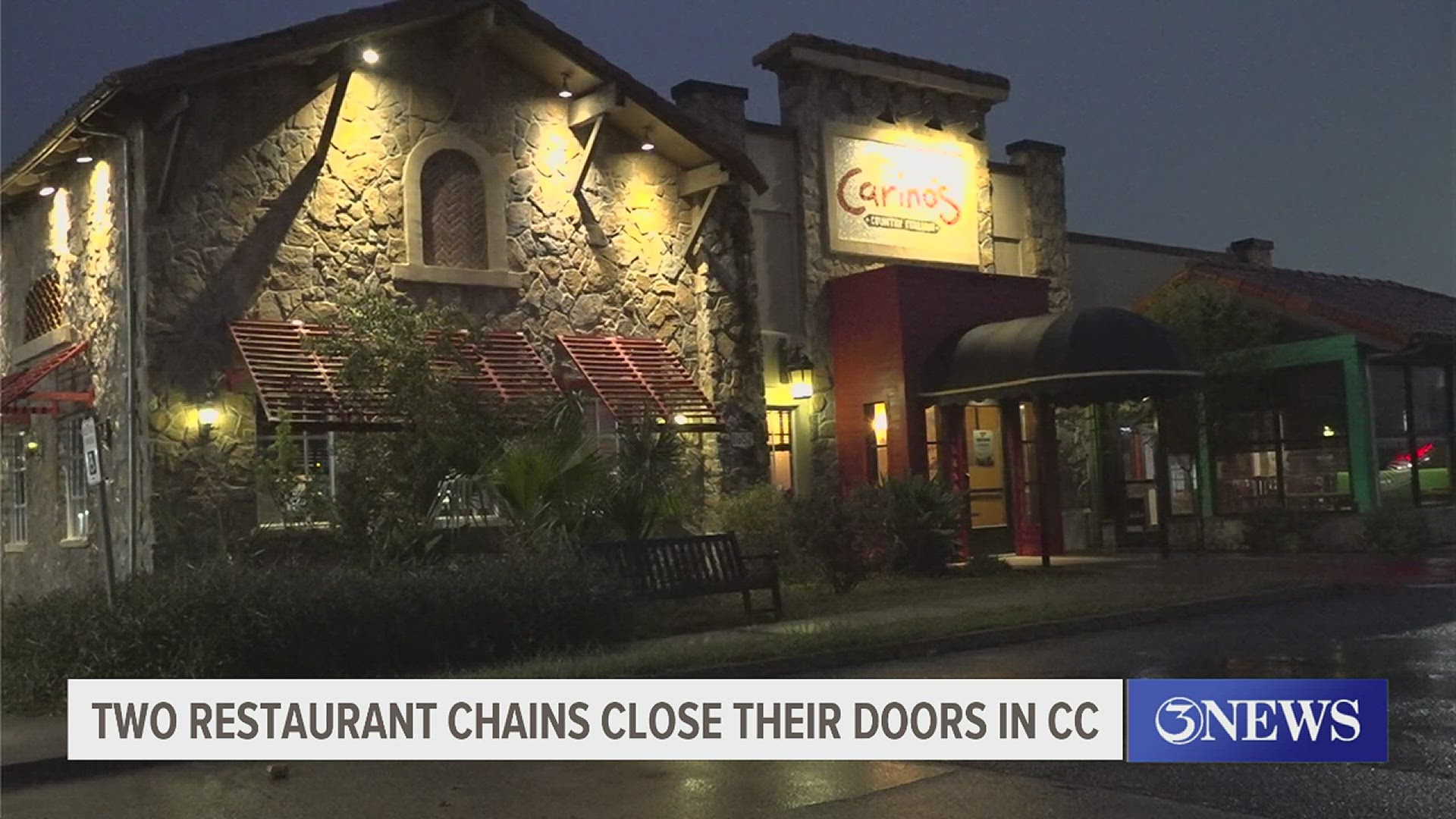 Johnny Carino's and TGI Fridays close their doors in Corpus Christi Jan ...