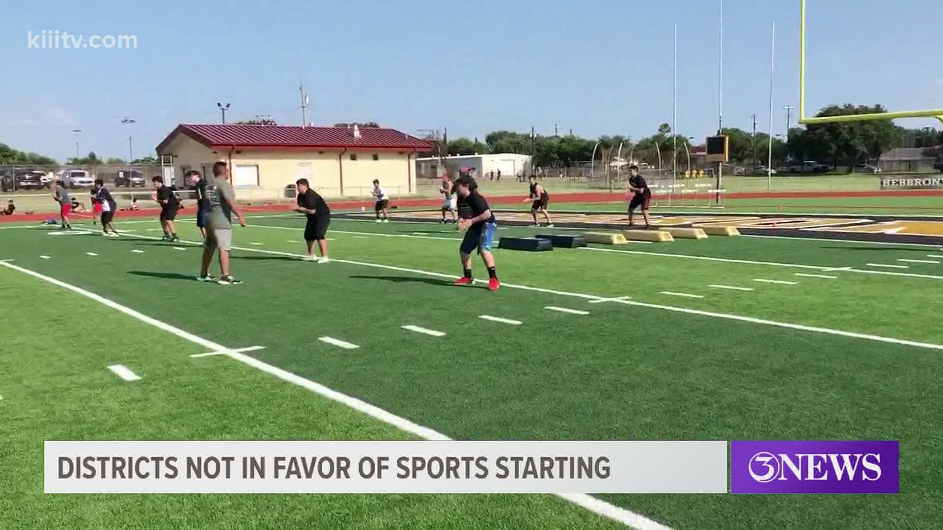 Another big question about the beginning of the new school year focuses on sports.