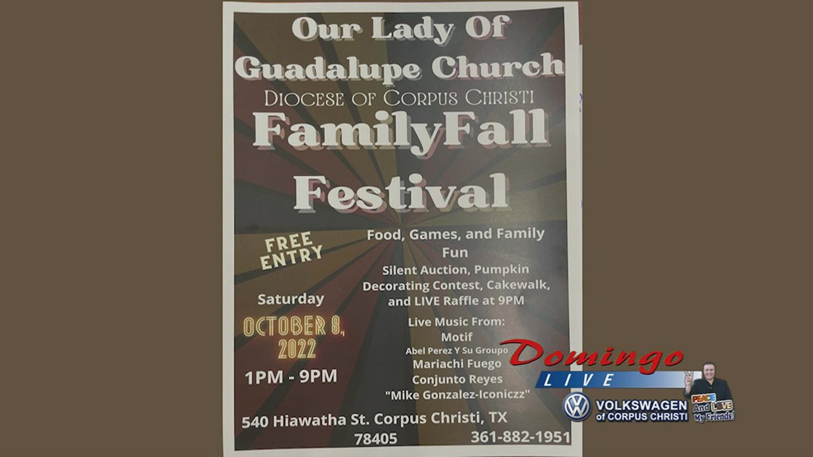 Domingo Live: Our Lady of Guadalupe Church- Family Fall Festival