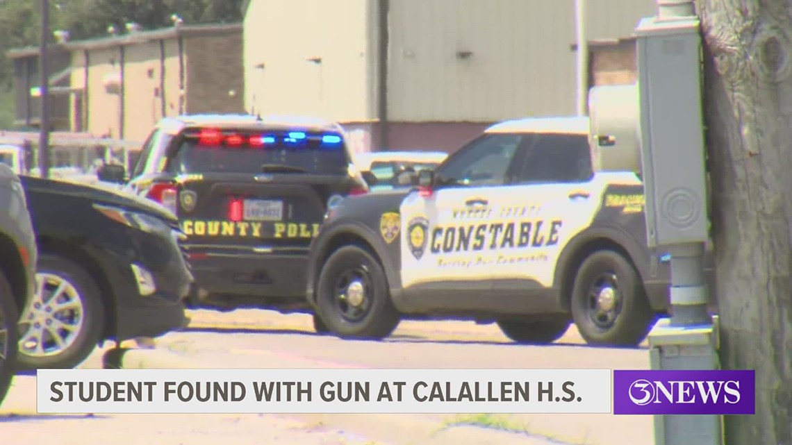 Gun Confiscated From Student At Calallen High School | Kiiitv.com