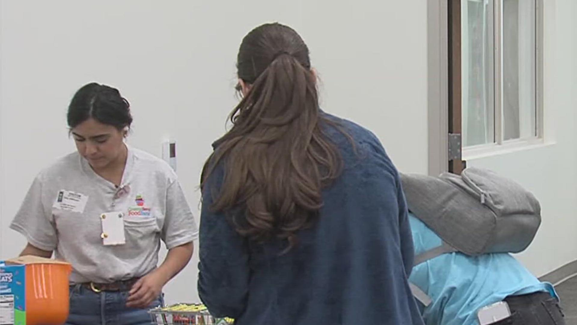 The nonprofit was able to help hundreds learn of the services and apply for them on Wednesday.