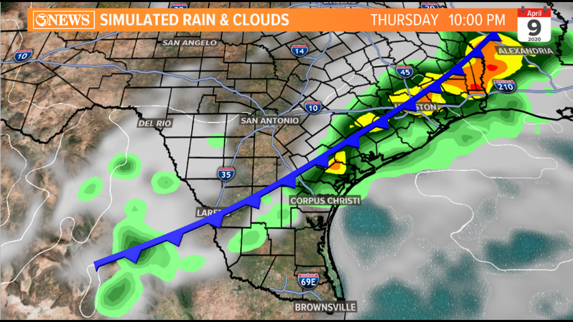 WEATHER BLOG: Strong to severe thunderstorms possible Thursday night ...