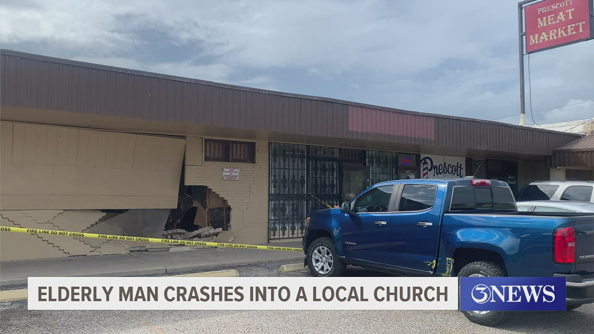 This is the second time in 15 years The Cornerstone Christian Fellowship Church has been hit by a vehicle.