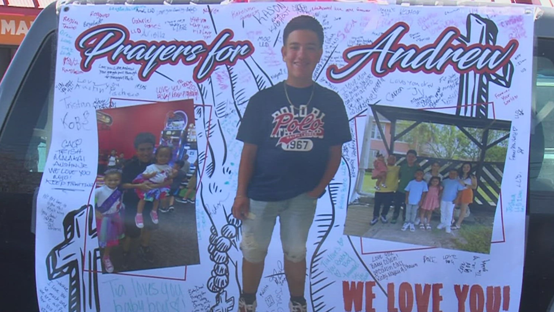 The community continues to mourn the death of 15-year-old Andrew Garza Jr. after the Ray student was shot last Monday and later died after being on life-support.