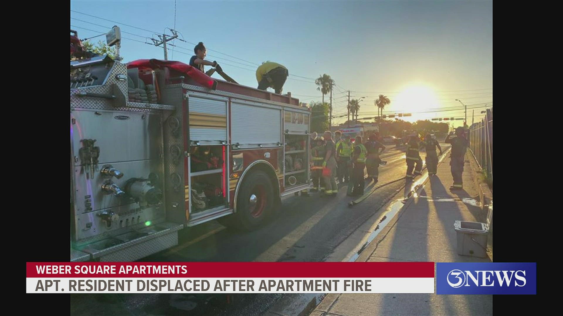 One resident has been displaced and evacuated for the time being, and any other apartments that were affected only sustained some water damage.