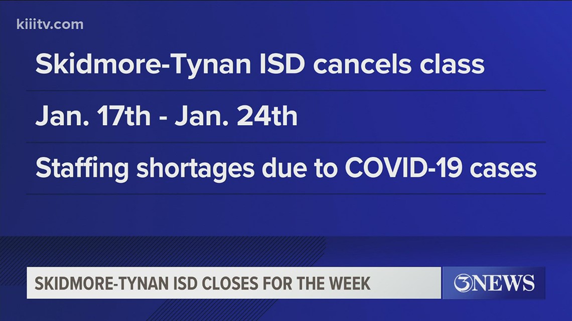 SkidmoreTynan ISD closes doors due to COVID19