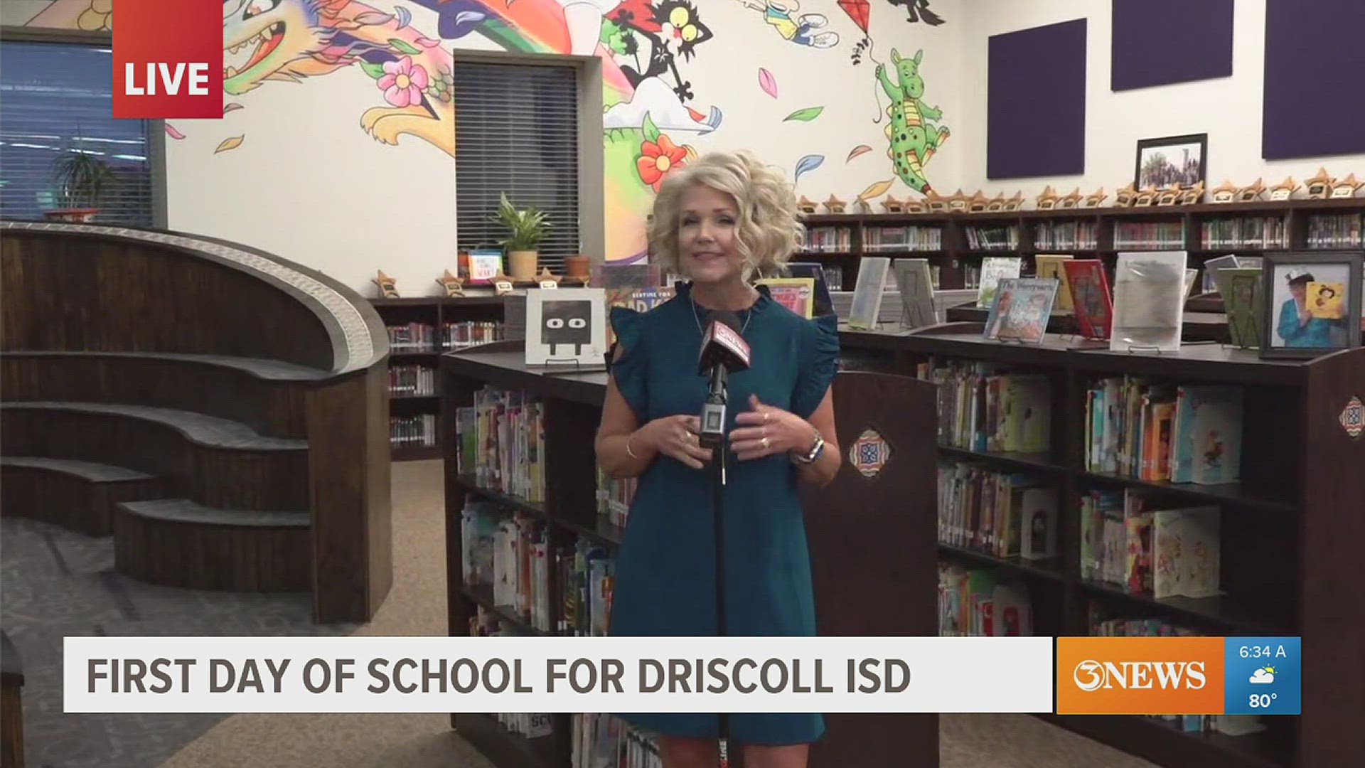 Driscoll ISD Cynthia Garcia talks about getting back in the swing of things  for school