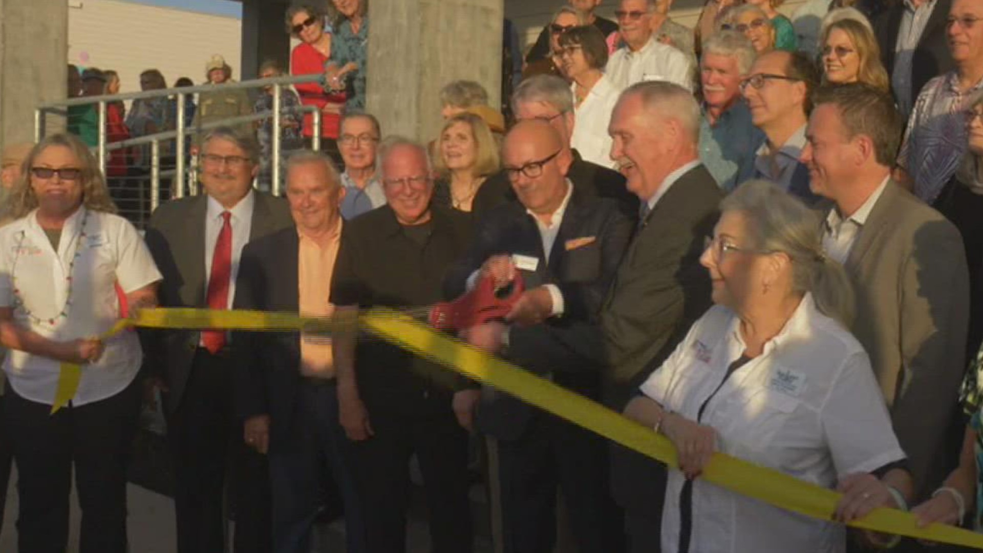 Rockport is celebrating its grand reopening of the Rockport Center for the Arts.