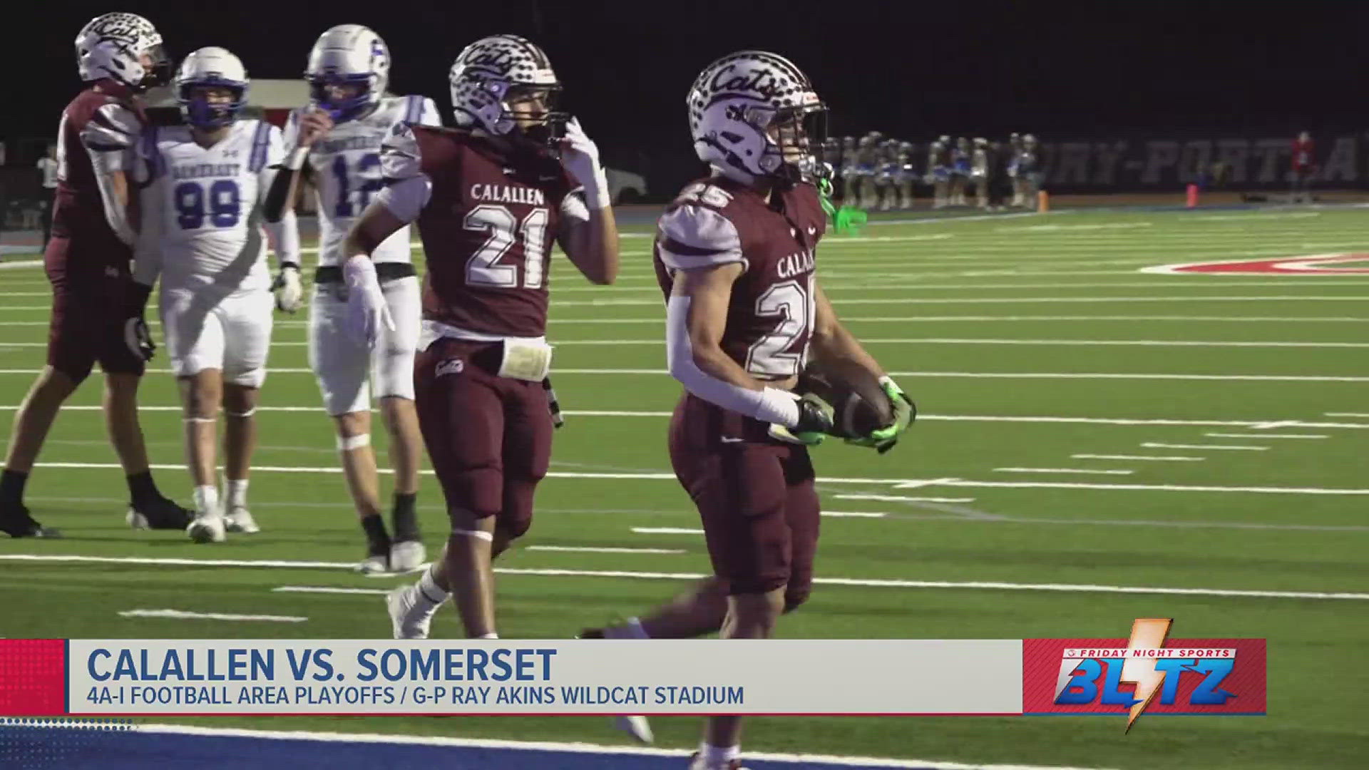 Calallen dominates Somerset; Alice no match for Victoria West; Orange Grove falls to Llano.