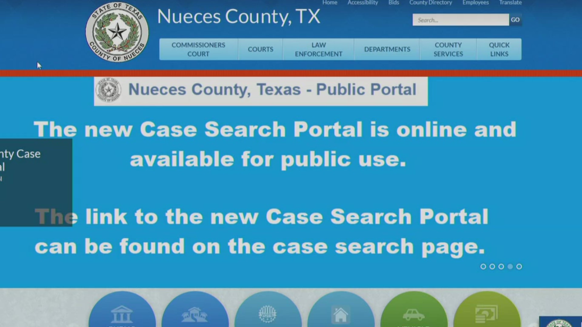 If residents have any personal matters they need to address, they can now utilize the website.