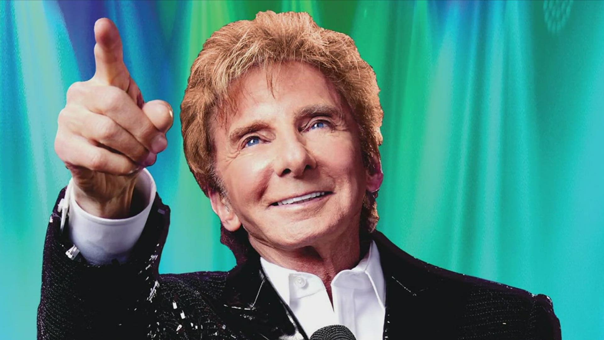 Barry Manilow will be performing at the American Bank Center as part of his farewell tour, doors open at 7 p.m. Tuesday night.