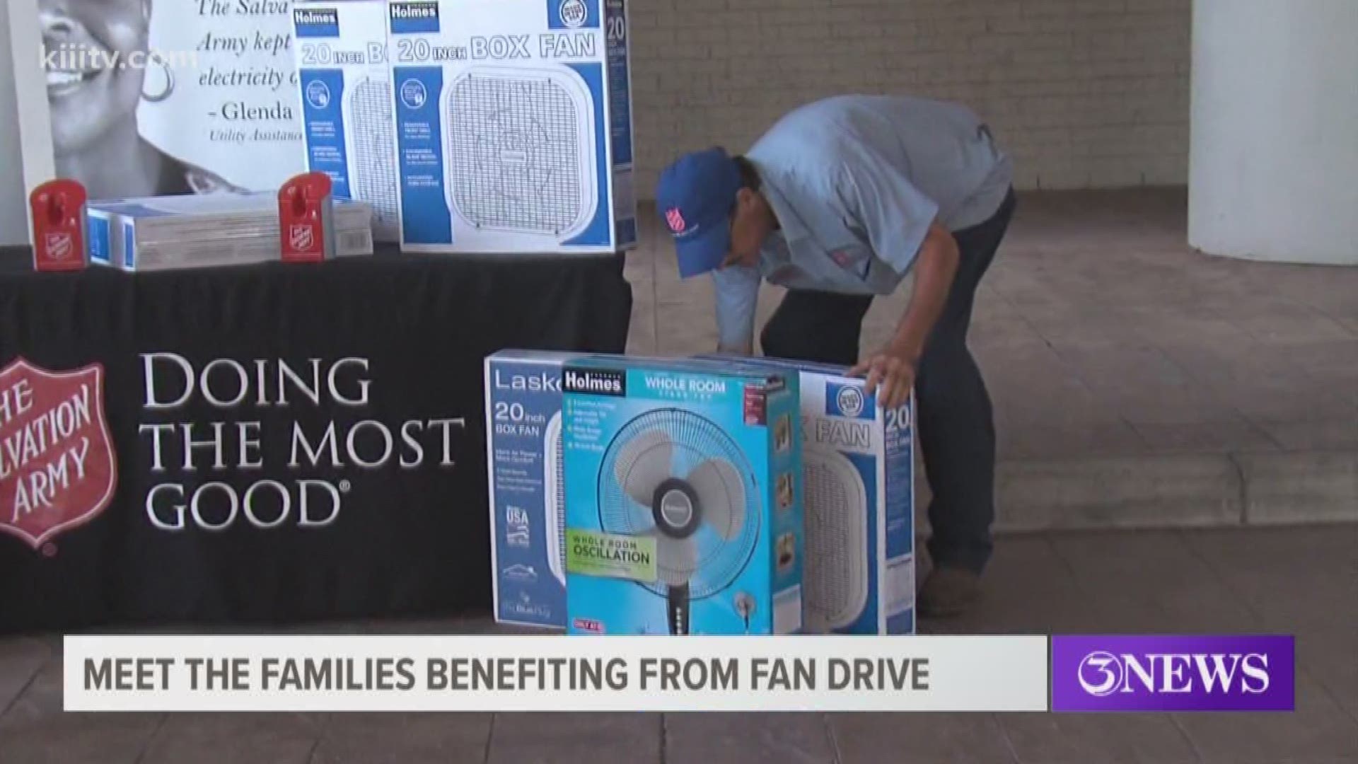 Kiii-TV is once again teaming up with the Salvation Army of the Coastal Bend for the annual Fans for Friends Drive.