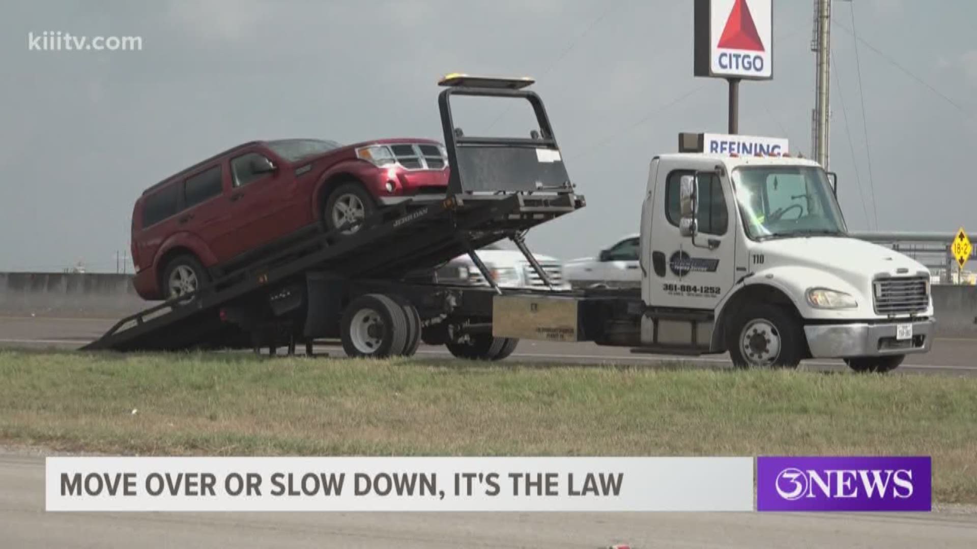 The Corpus Christi Police Department is sending out a friendly reminder that if you see an emergency vehicle on the side of the road, move over.