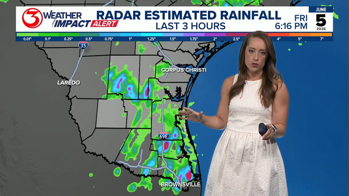 Scattered storms continue into the weekend, hotter temperatures next ...