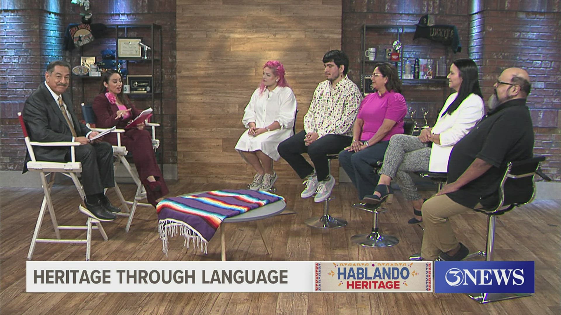 Heritage through language panel meets with Domingo Live
