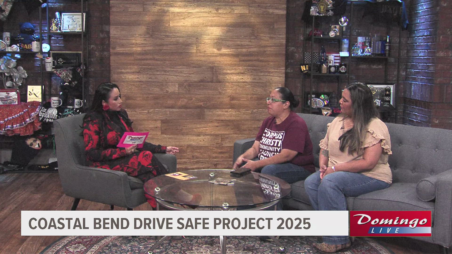 CCCCPTA rep Brenda Crawley joined us on Domingo Live to invite the public to their Drive Safe event at Carroll High School, featuring safe driving demos.