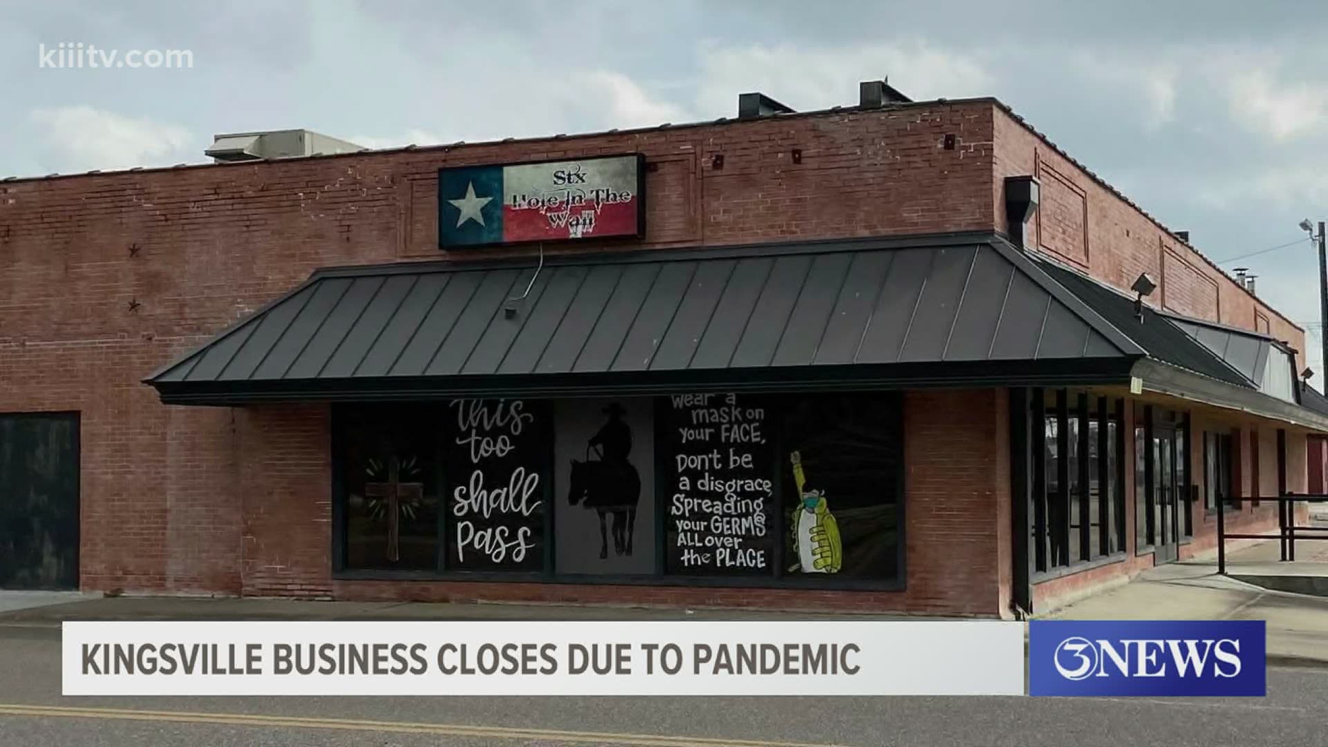 The restaurant opened nearly a year ago. Since then, it's been an uphill battle with the pandemic challenges.