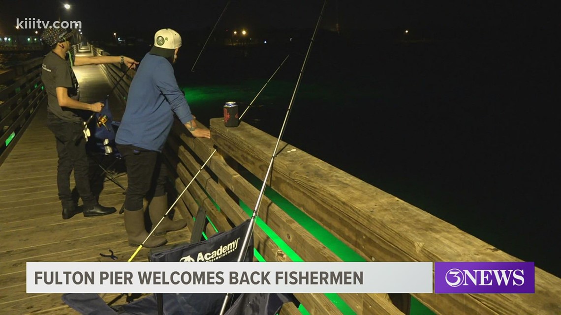 Newly rebuilt Fulton Fishing Pier hot spot for fishermen