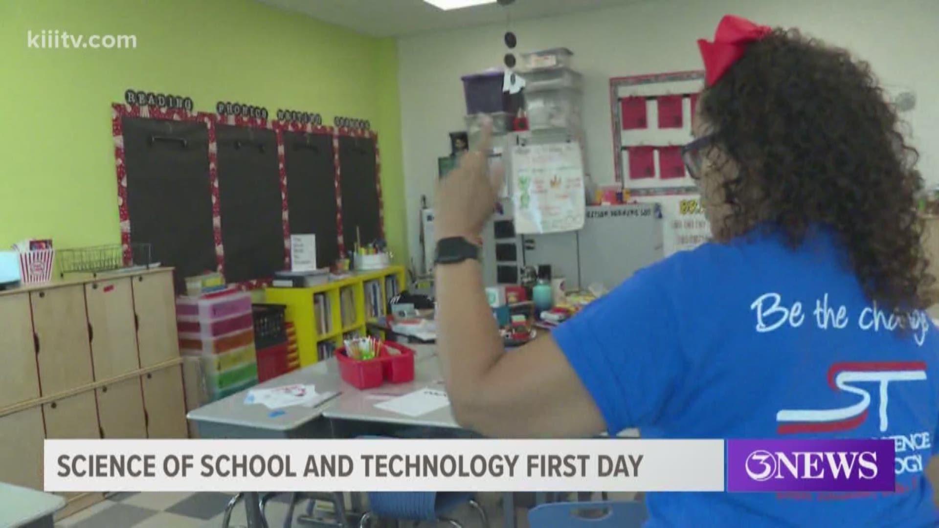 The School of Science and Technology in Corpus Christi opened the doors to its new campus for the first day of classes Monday, and they were kind enough to give 3News a tour!