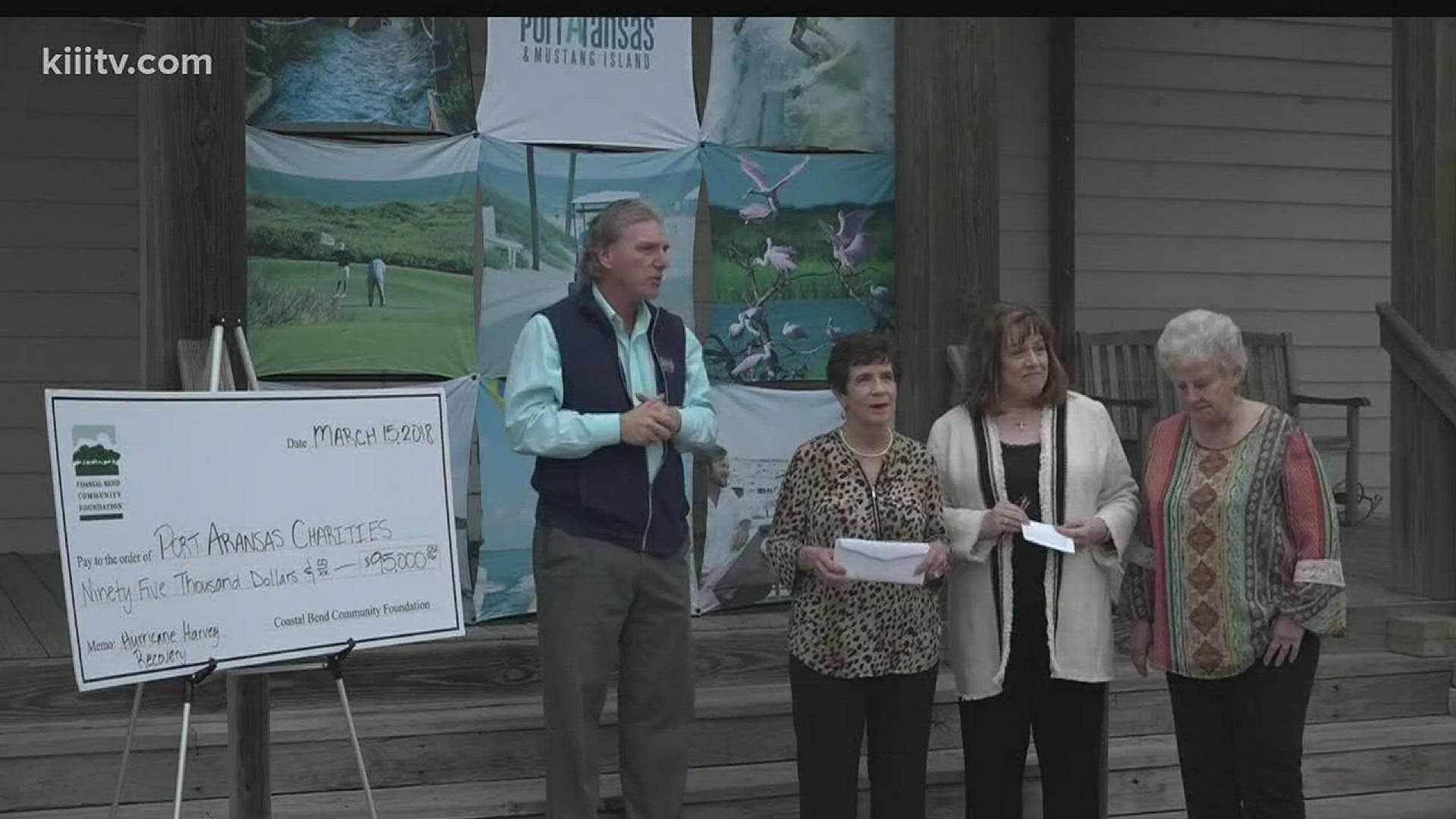 Three Port Aransas non-profits received $90,000, which is the last of $500,000 distributed to organizations.