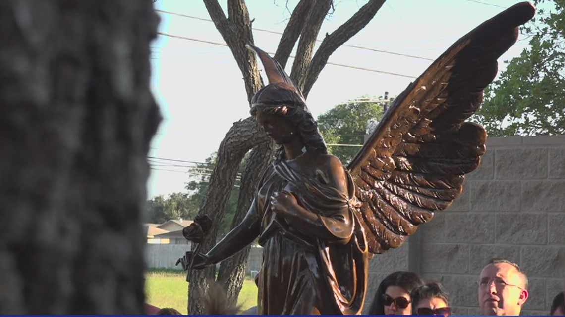 OLPH Catholic church unveils prayer garden in memory of lives lost to